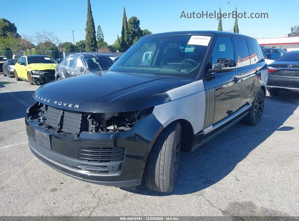 SALGS2SV9KA563308 2019 LAND ROVER RANGE ROVER Black Front left