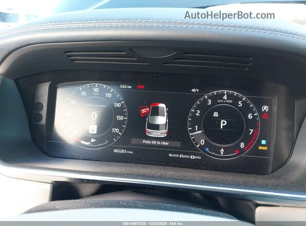 SALGV2REXJA508359 2018 LAND ROVER RANGE ROVER Dark Blue Widok tylnych siedzeń