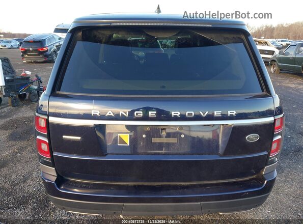 SALGV2REXJA508359 2018 LAND ROVER RANGE ROVER Dark Blue 