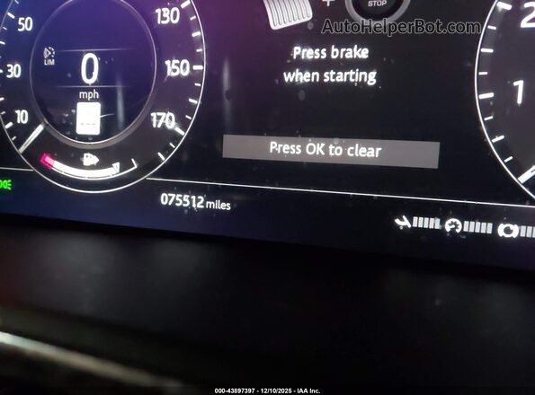 SALGV5RE6KA542950 2019 LAND ROVER RANGE ROVER Белый 