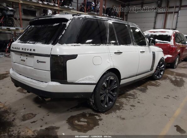 SALGW2FE8HA335453 2017 LAND ROVER RANGE ROVER White Rear right