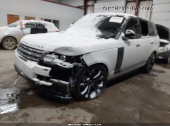 SALGW2FE8HA335453 2017 LAND ROVER RANGE ROVER White Front left