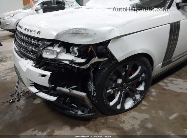 SALGW2FE8HA335453 2017 LAND ROVER RANGE ROVER White Front view