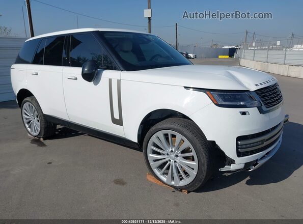 SALKP9FU0SA279250 2025 LAND ROVER RANGE ROVER White Առջևի աջ