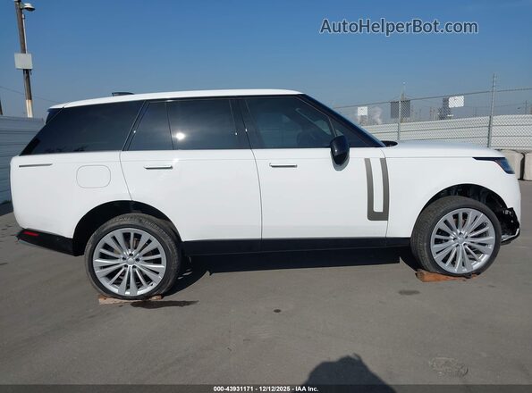 SALKP9FU0SA279250 2025 LAND ROVER RANGE ROVER White Սալոնի հետևի տեսք