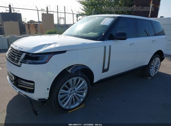SALKP9FU0SA279250 2025 LAND ROVER RANGE ROVER White Առջևի ձախ երեք քառորդ տեսարան