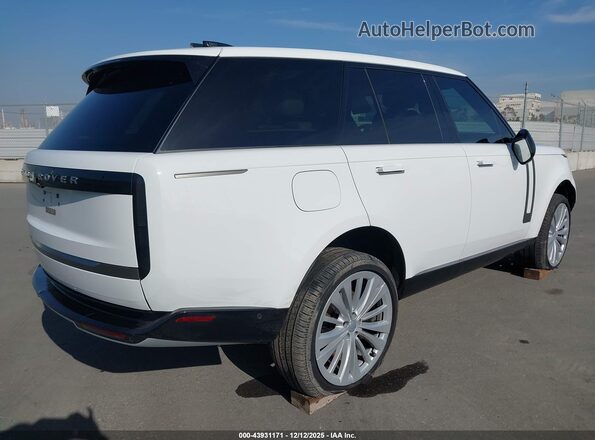 SALKP9FU0SA279250 2025 LAND ROVER RANGE ROVER White Հետևի աջ