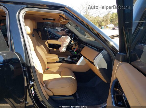 SALKP9FU6SA283657 2025 LAND ROVER RANGE ROVER Black Front interior view