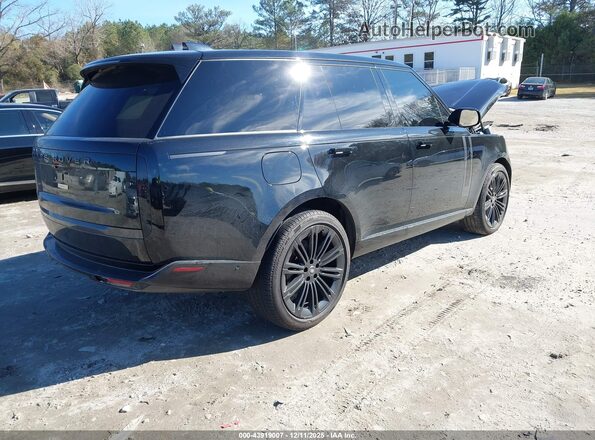 SALKP9FU6SA283657 2025 LAND ROVER RANGE ROVER Black Rear right