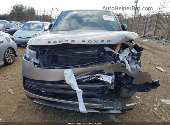 SALKP9FUXSA284665 2025 LAND ROVER RANGE ROVER Beige Rear interior view