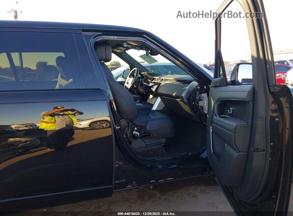 SALKPBE99SA293653 2025 LAND ROVER RANGE ROVER Black Widok wnętrza z przodu