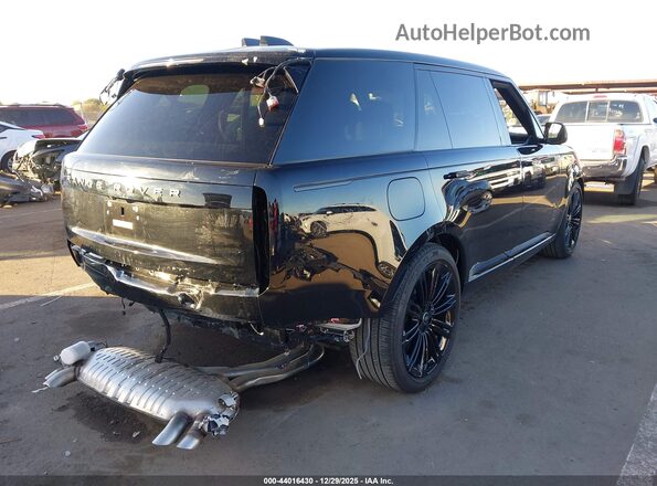 SALKPBE99SA293653 2025 LAND ROVER RANGE ROVER Black Tył prawy