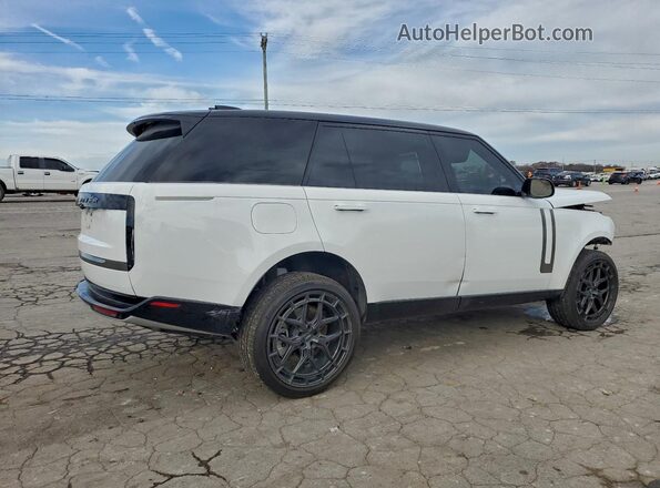 SALKPBE9XSA307009 2025 LAND ROVER RANGE Белый Задняя правая четверть