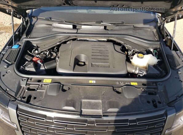 SALKPBFU5SA290266 2025 LAND ROVER RANGE Black Vista del compartimento del motor