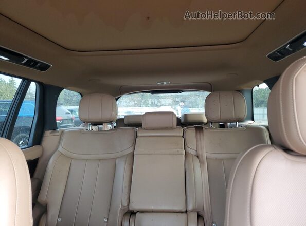 SALKPBFU5SA290266 2025 LAND ROVER RANGE Black Vista de los asientos traseros