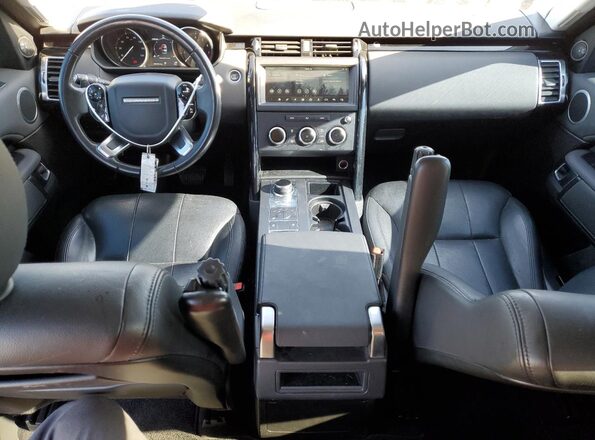 SALRG2RV2K2401398 2019 LAND ROVER DISCOVERY Black Widok deski rozdzielczej