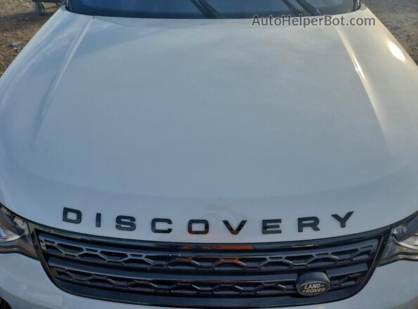 SALRHBBV6HA040361 2017 LAND ROVER DISCOVERY White Вид задньої частини салону