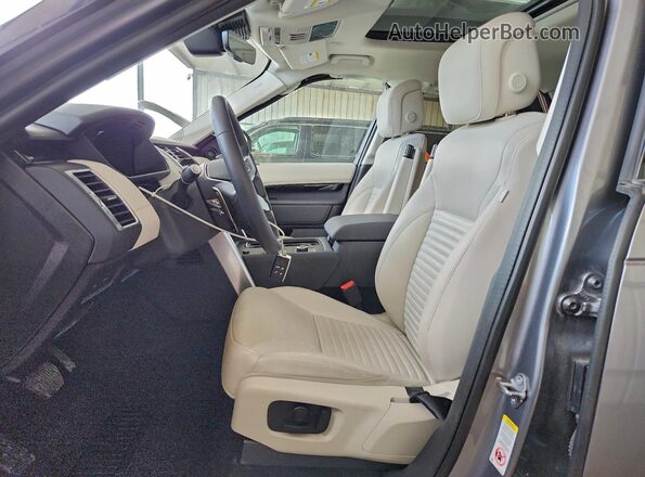 SALRJ2FX8S2504042 2025 LAND ROVER DISCOVERY Gray Вид салону спереду