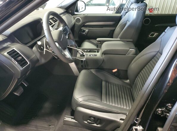 SALRL2FX7S2504060 2025 LAND ROVER DISCOVERY Черный Вид салона спереди