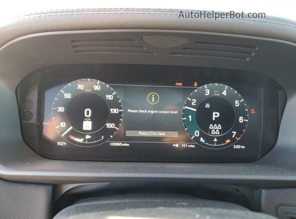 SALRL4EU4R2489739 2024 LAND ROVER DISCOVERY Серый Вид щитка приборов