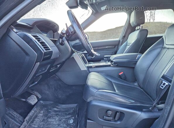 SALRR2RV3L2442280 2020 LAND ROVER DISCOVERY Черный Вид салона спереди