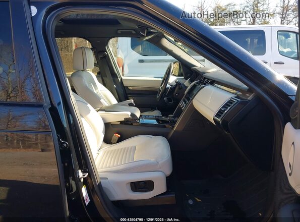 SALRT2RV2JA055627 2018 LAND ROVER DISCOVERY Black Вид салону спереду