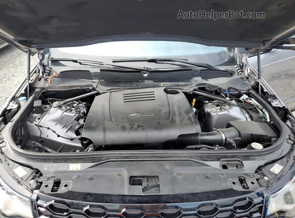 SALRT2RX9M2450694 2021 LAND ROVER DISCOVERY Gray ძრავის განყოფილების ხედი