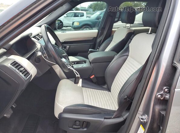 SALRT2RX9M2450694 2021 LAND ROVER DISCOVERY Gray წინა სალონის ხედი
