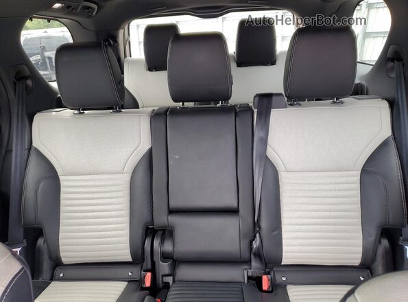 SALRT2RX9M2450694 2021 LAND ROVER DISCOVERY Gray უკანა სავარძლების ხედი