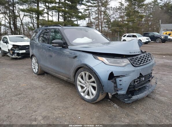 SALRT4EU2P2483113 2023 LAND ROVER DISCOVERY Синий Передняя правая четверть