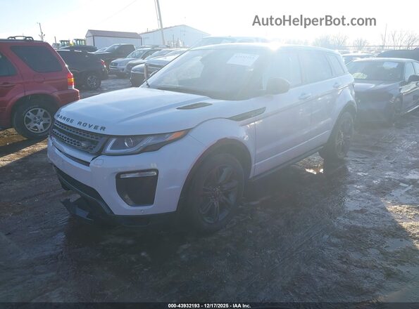SALVC2RX1JH314096 2018 LAND ROVER RANGE ROVER EVOQUE White Передня ліва чверть