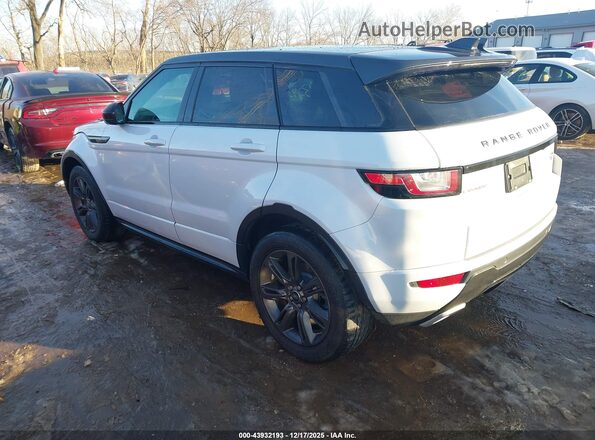 SALVC2RX1JH314096 2018 LAND ROVER RANGE ROVER EVOQUE White Задня ліва чверть