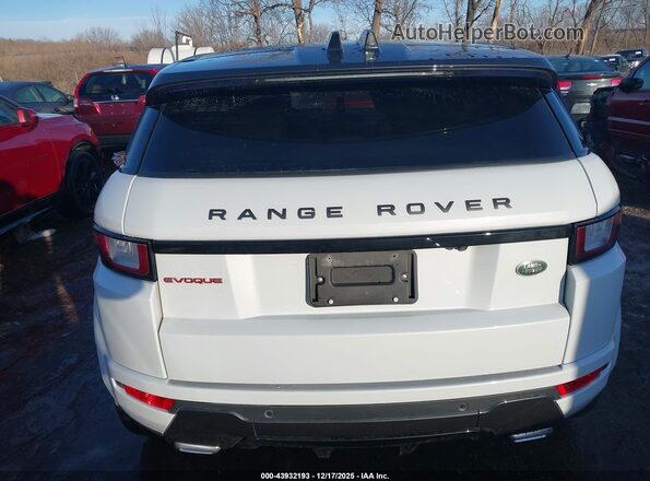 SALVC2RX1JH314096 2018 LAND ROVER RANGE ROVER EVOQUE White 