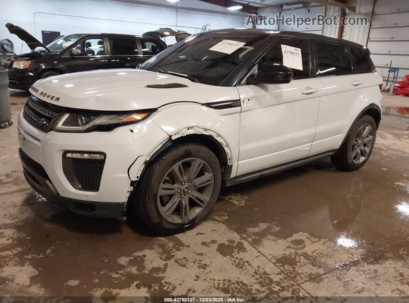 SALVC2RX2KH330549 2019 LAND ROVER RANGE ROVER EVOQUE White Առջևի ձախ երեք քառորդ տեսարան