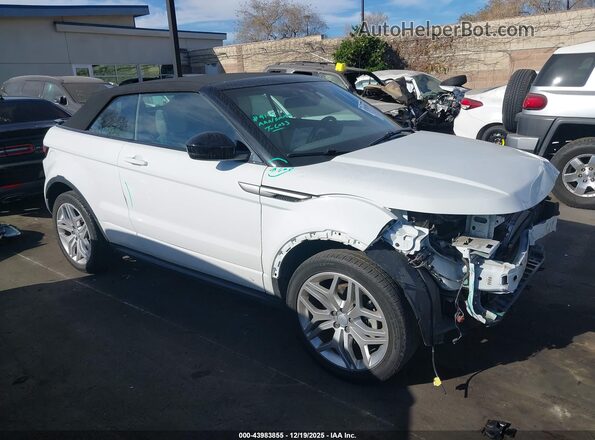 SALVC5RX3KH329976 2019 LAND ROVER RANGE ROVER EVOQUE Белый Передняя правая четверть