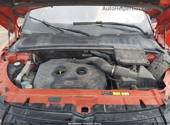 SALVD2BG7GH114579 2016 LAND ROVER RANGE ROVER EVOQUE Orange Vista trasera