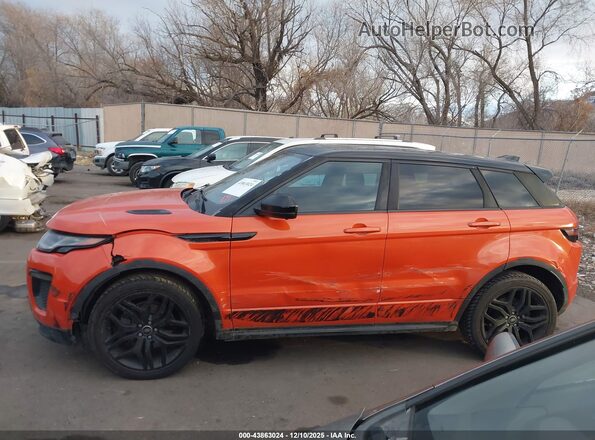 SALVD2BG7GH114579 2016 LAND ROVER RANGE ROVER EVOQUE Orange Vista interior de 360 grados