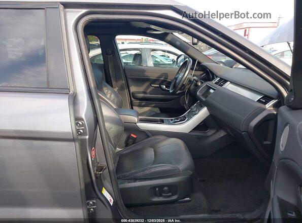 SALVP2BG0HH248987 2017 LAND ROVER RANGE ROVER EVOQUE Gray Widok wnętrza z przodu