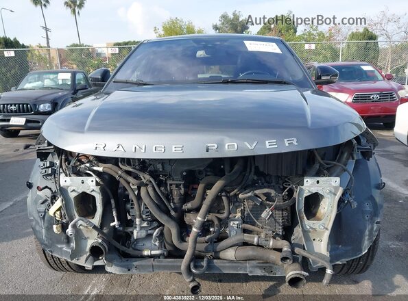 SALVP2BG0HH248987 2017 LAND ROVER RANGE ROVER EVOQUE Gray Widok wnętrza z tyłu