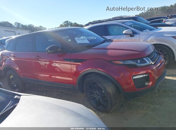 SALVP2BGXHH241366 2017 LAND ROVER RANGE ROVER EVOQUE Red Вид задньої частини салону