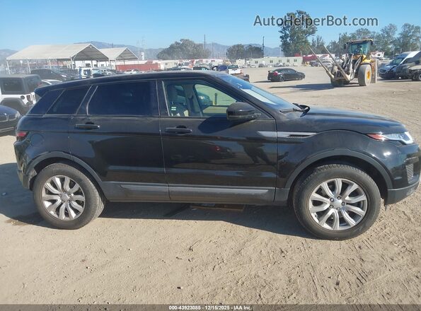 SALVP2RX4JH311875 2018 LAND ROVER RANGE ROVER EVOQUE Черный Вид задней части салона