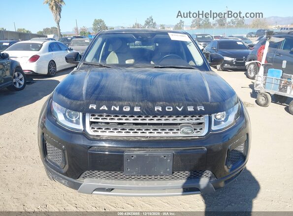 SALVP2RX4JH311875 2018 LAND ROVER RANGE ROVER EVOQUE Черный Вид щитка приборов