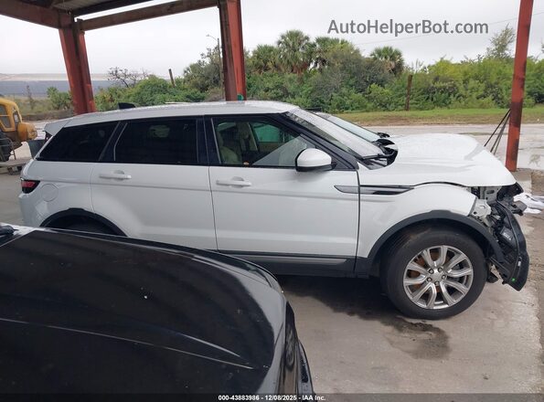 SALVP2RX4KH331609 2019 LAND ROVER RANGE ROVER EVOQUE White Widok wnętrza z tyłu