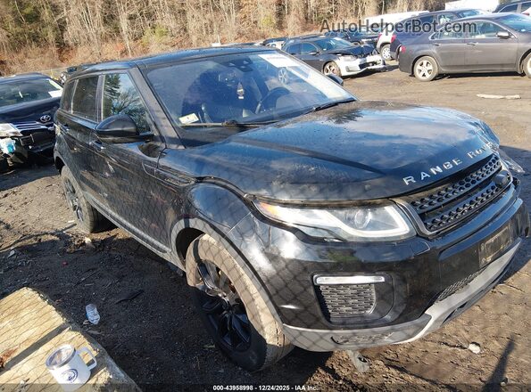 SALVP2RX7KH349862 2019 LAND ROVER RANGE ROVER EVOQUE Черный Передняя правая четверть