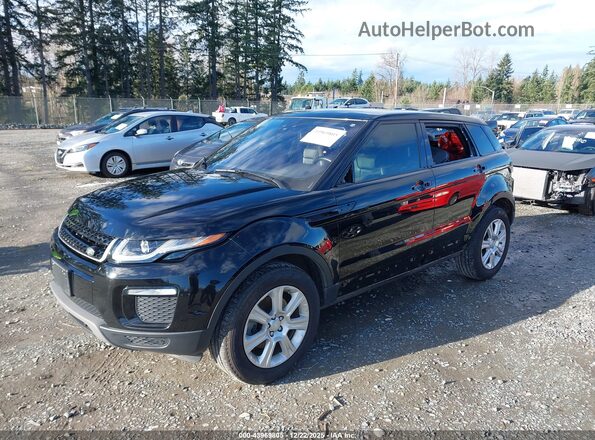 SALVP2RX8JH298015 2018 LAND ROVER RANGE ROVER EVOQUE Black Przód lewy