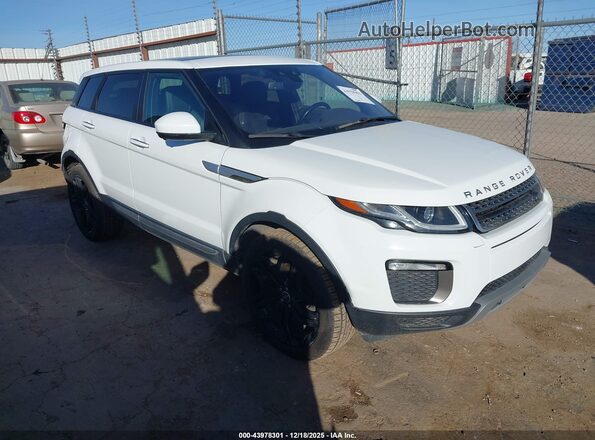 SALVR2BG7HH214281 2017 LAND ROVER RANGE ROVER EVOQUE Белый Передняя правая четверть