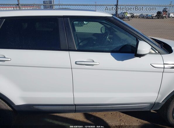 SALVR2BG7HH214281 2017 LAND ROVER RANGE ROVER EVOQUE Белый Вид задней части салона