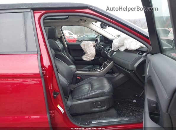 SALVR2RX3JH297963 2018 LAND ROVER RANGE ROVER EVOQUE Red Vista interior delantera