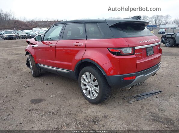 SALVR2RX3JH297963 2018 LAND ROVER RANGE ROVER EVOQUE Red Trasero izquierdo