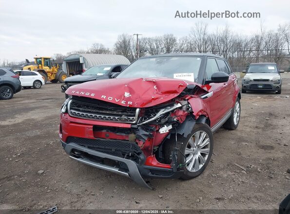 SALVR2RX3JH297963 2018 LAND ROVER RANGE ROVER EVOQUE Red Vista frontal